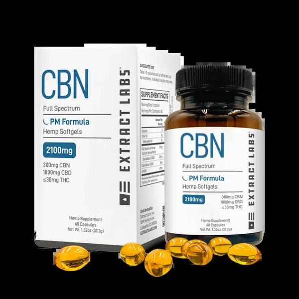 Extract Labs CBN “PM Formula” Softgels